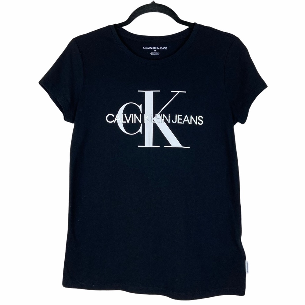 Calvin Klein Jeans T-Shirt Size M Black